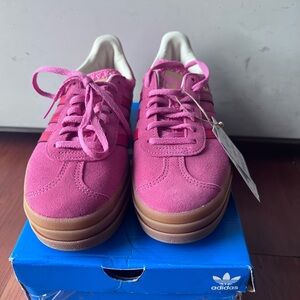 Adidas Women's Gazelle Bold Fuchsia pink Sneakers